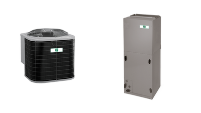 Day and Night 4 Ton AC System — Condenser + Air Handler + 10 kW Heat Strip