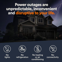 Generac Guardian 22kW Air-Cooled Standby Generator (Model 7042)