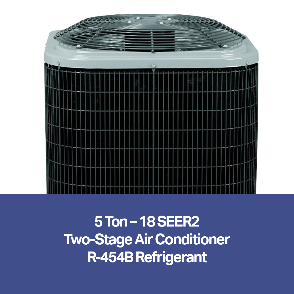 5 Ton – 18 SEER2 – Two-Stage Air Conditioner (R-454B Refrigerant) | N5A8T60AKAWA